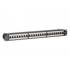 CAT6a STP patch panel - 24 ports