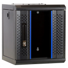 10 inch 6U server rack with glass door 312x310x352mm (WxDxH)