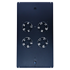Fan package with 4 fans and thermostat suitable for 1000mm deep standing server cabinets