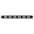 19 inch perforated cover panel - 1U 