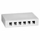 Keystone media box 6 ports