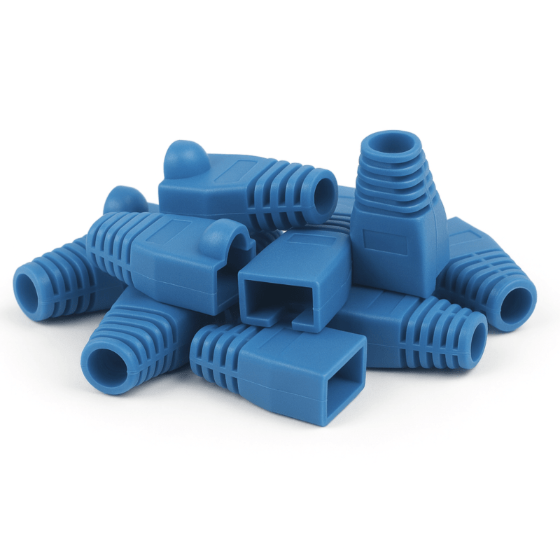 DANICOM RJ45 Cable Boot Blue Large - 10 pieces
