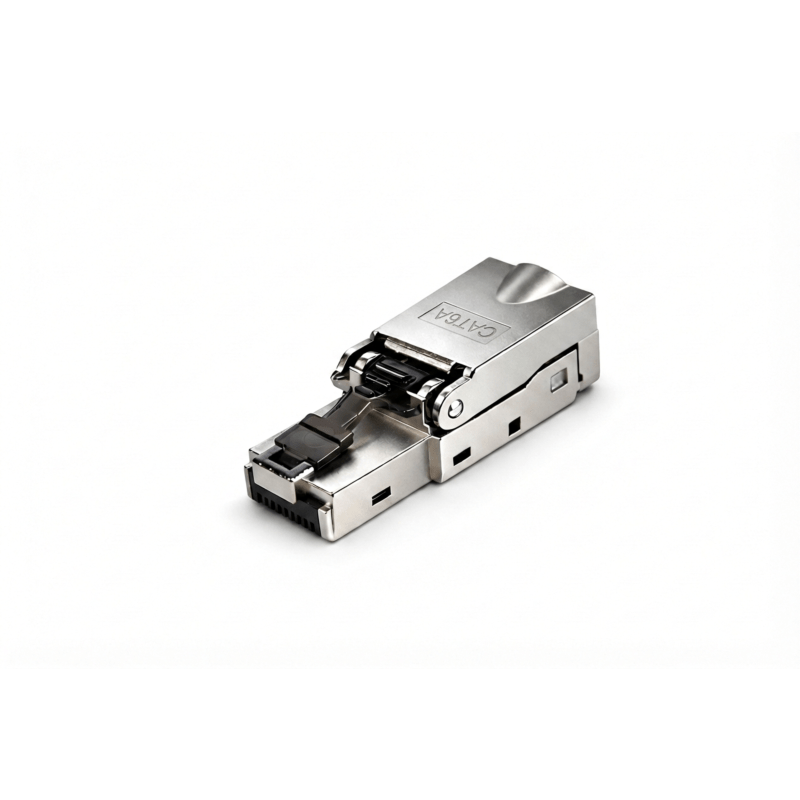 DANICOM CAT6A Toolless RJ45 Connector 10 gigabit - for solid cable