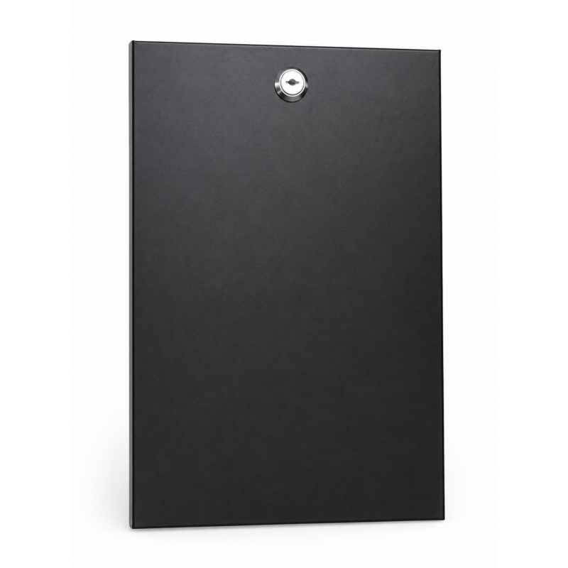 6U side panel for 10" server cabinets - 310mm deep with lock