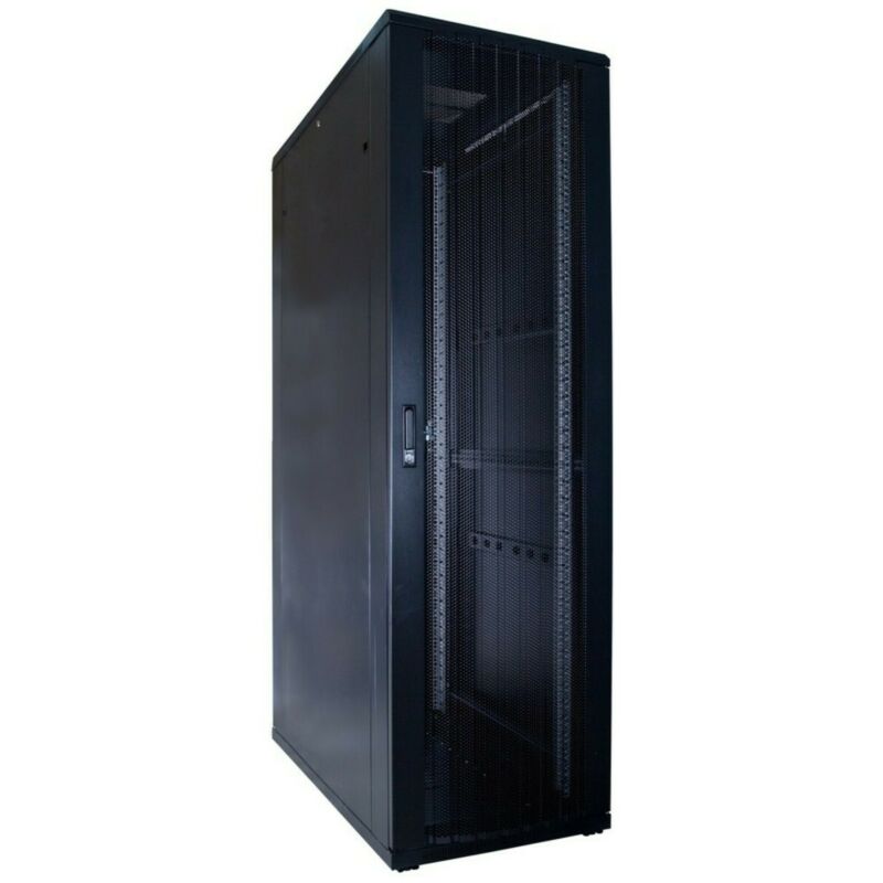 42U server rack with perforated door 600x1200x2000mm (WxDxH)