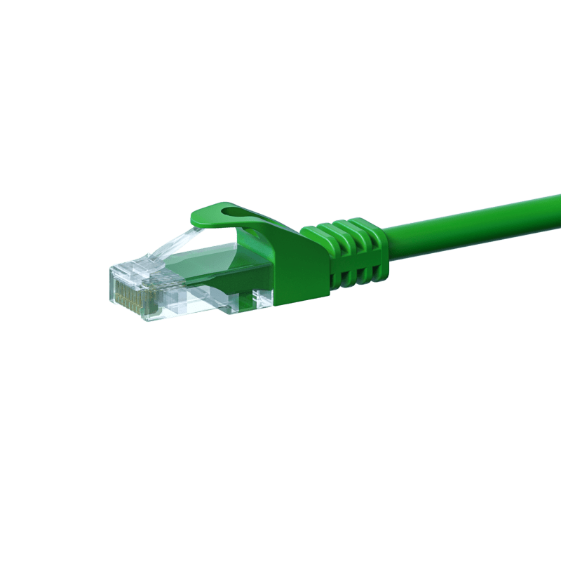 UTP CAT5e 7,50m green - 100% copper
