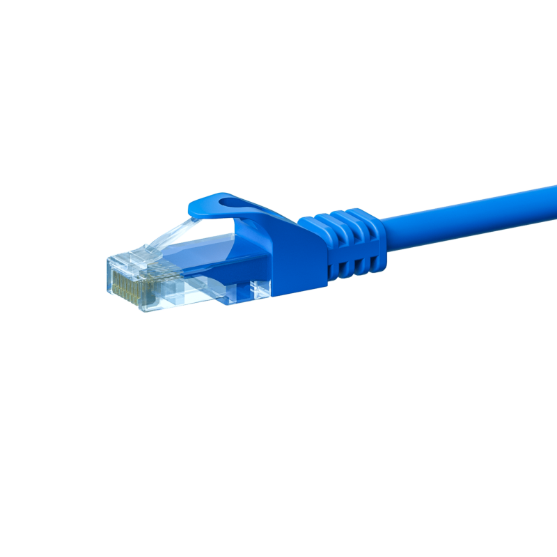 UTP CAT5e 1,50m blue - 100% copper