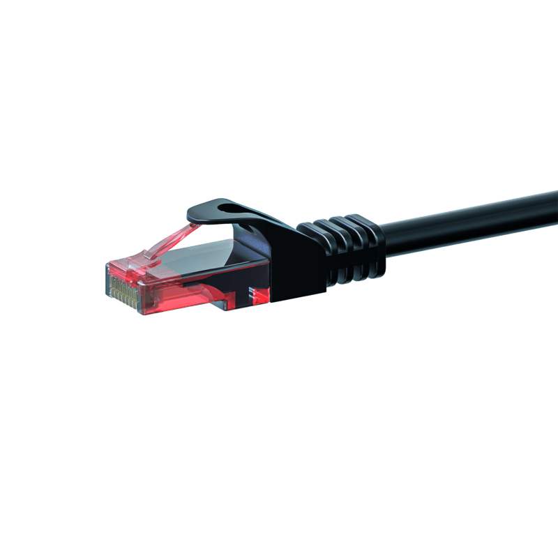 UTP CAT6 30m black - 100% copper