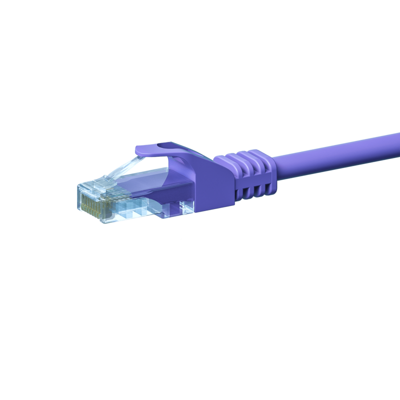 CAT5e UTP 1m purple - CCA