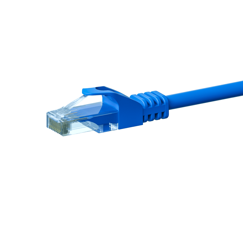 CAT6 UTP 0,50m blue - CCA