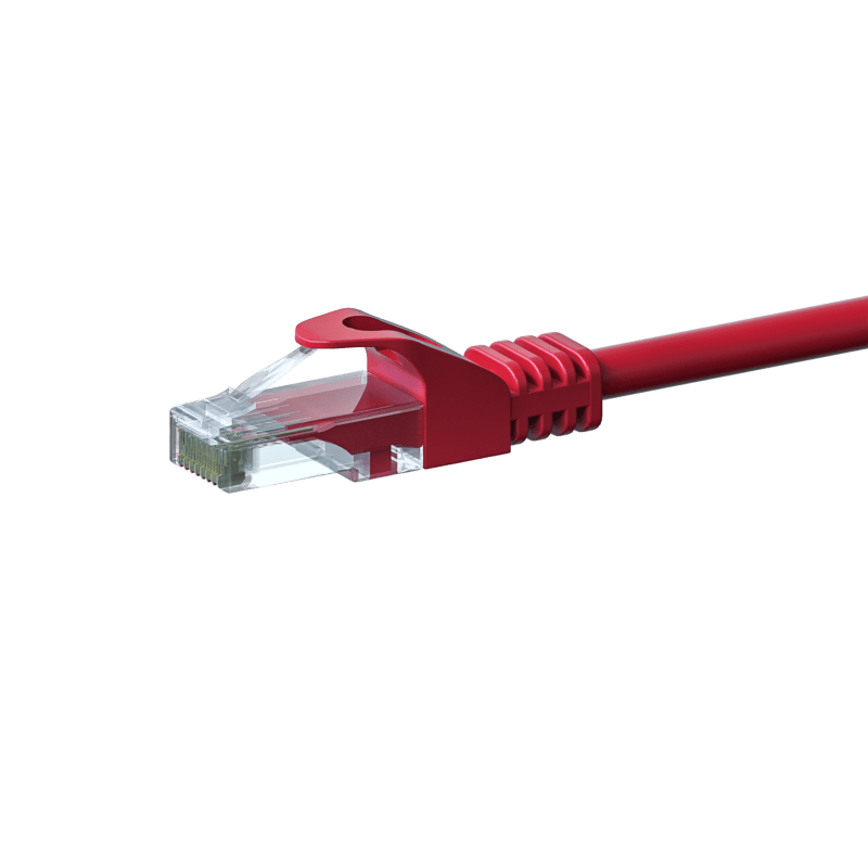 CAT6 UTP 1m red - CCA