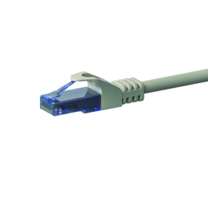 UTP CAT6a 0,15m grey - 100% copper