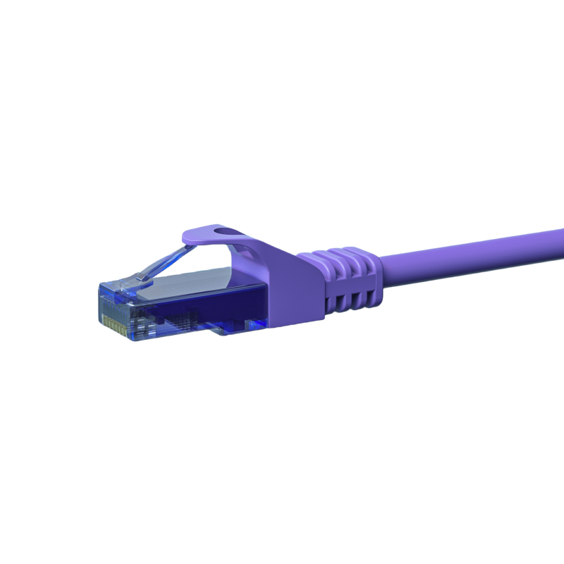 UTP CAT6a 7,50m purple - 100% copper