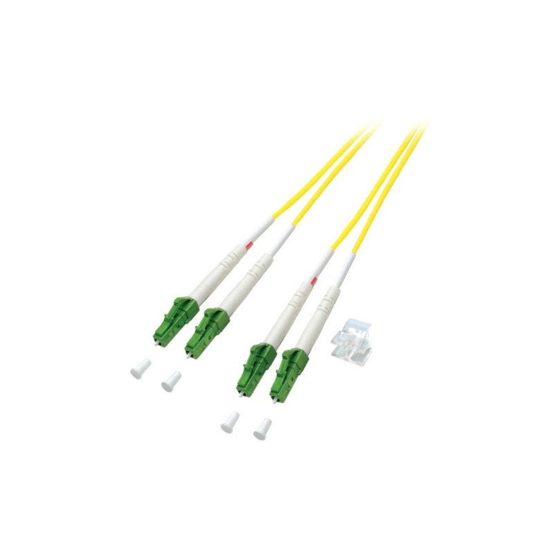 OS2 duplex fibre optic cable LC/APC-LC/APC 20m