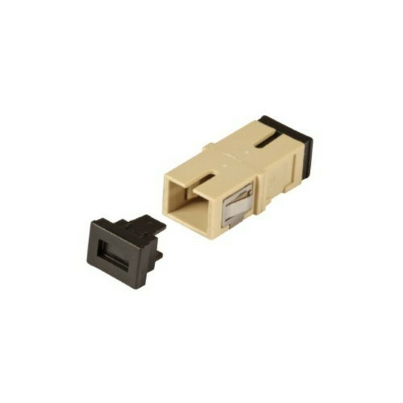Multimode keystone coupling SC-SC simplex beige