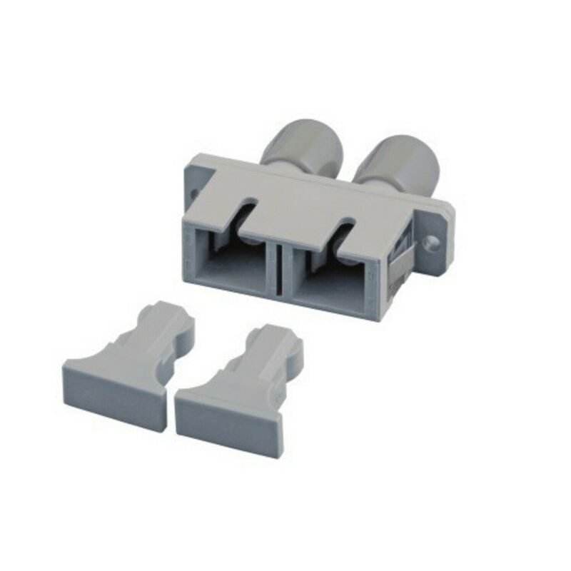 Multimode coupler SC-ST duplex beige 