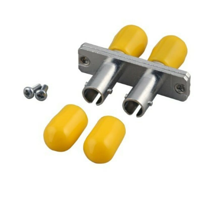 Multimode coupler ST-ST duplex with metal casing