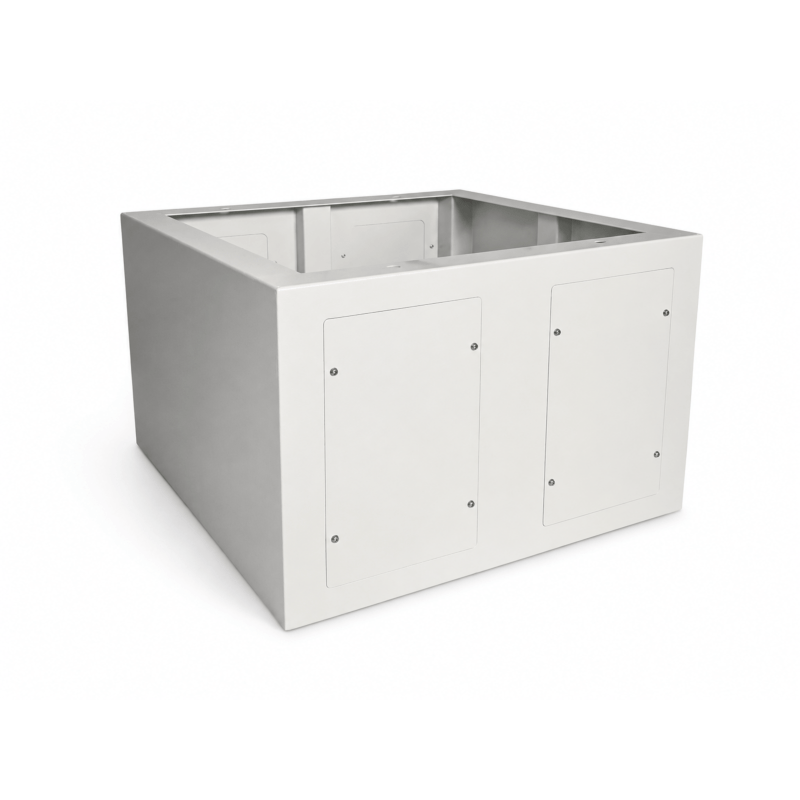 Base for 19 inch outdoor server cabinets 600x800x400mm (WxDxH)