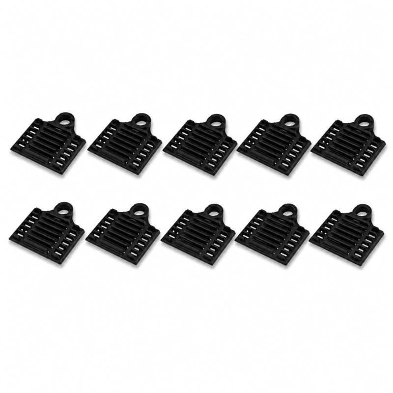 Crimp splice holding device black - 10 pieces