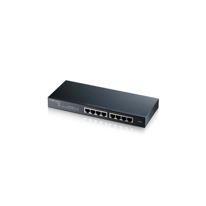 Zyxel 8-ports GS1900 smart managed switch