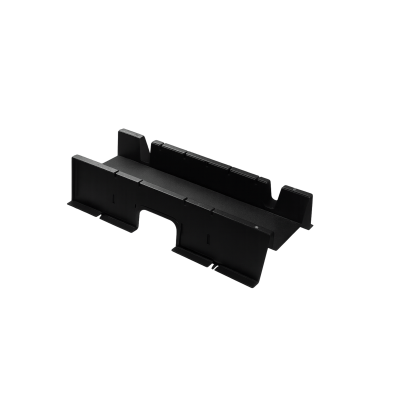 Datacenter power shielding trough, suitable for 600 mm wide racks