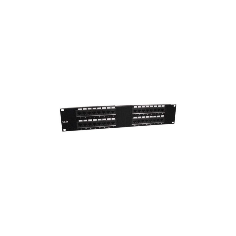 19 inch 2U UTP patch panel 32xRJ45 Cat 5e