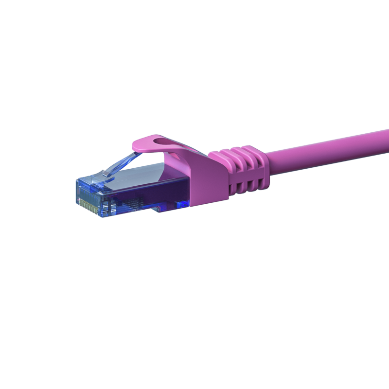 UTP CAT6a 5m pink - 100% copper