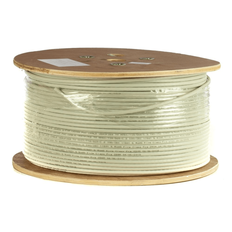DANICOM CAT6A 100% Copper U/UTP 500m on a reel solid - LSZH (Cca)