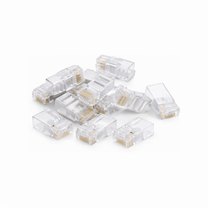 DANICOM UTP RJ45 CAT6a connector - unshielded for stranded cable - 10 pieces