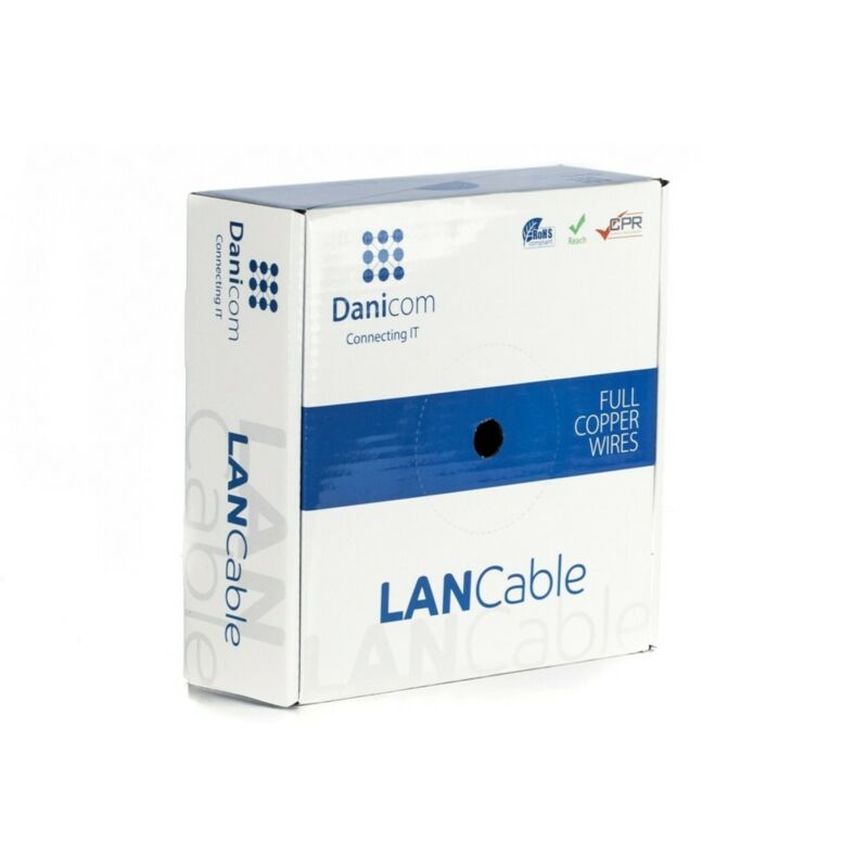 DANICOM CAT6 FTP 50m on a reel stranded - PVC (Fca)