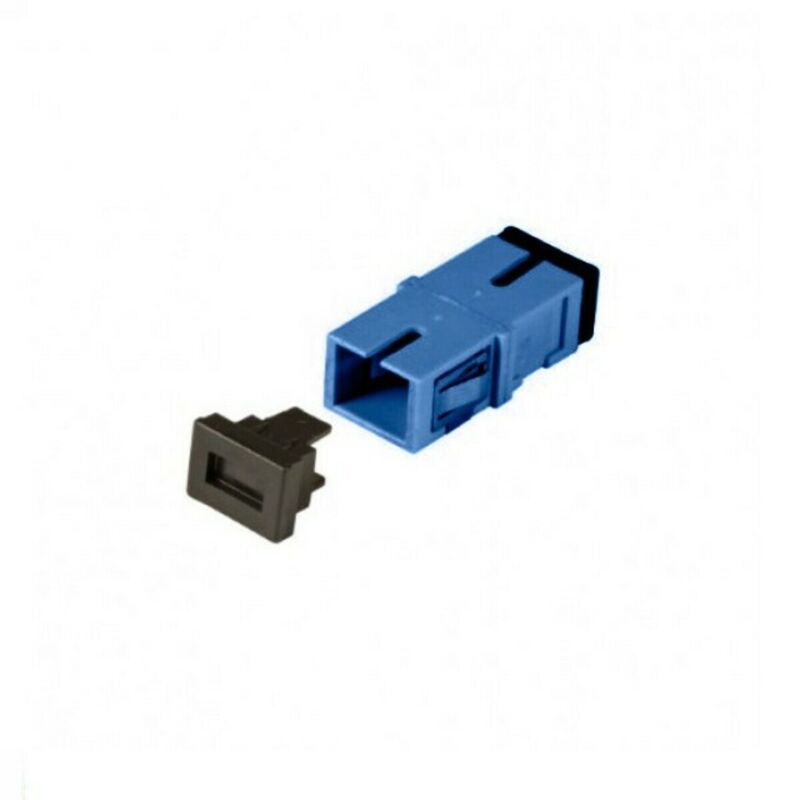 Singlemode keystone coupling SC-SC simplex blue