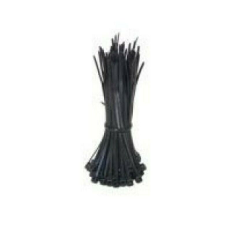 Tie wraps 365mm black - 100 pieces