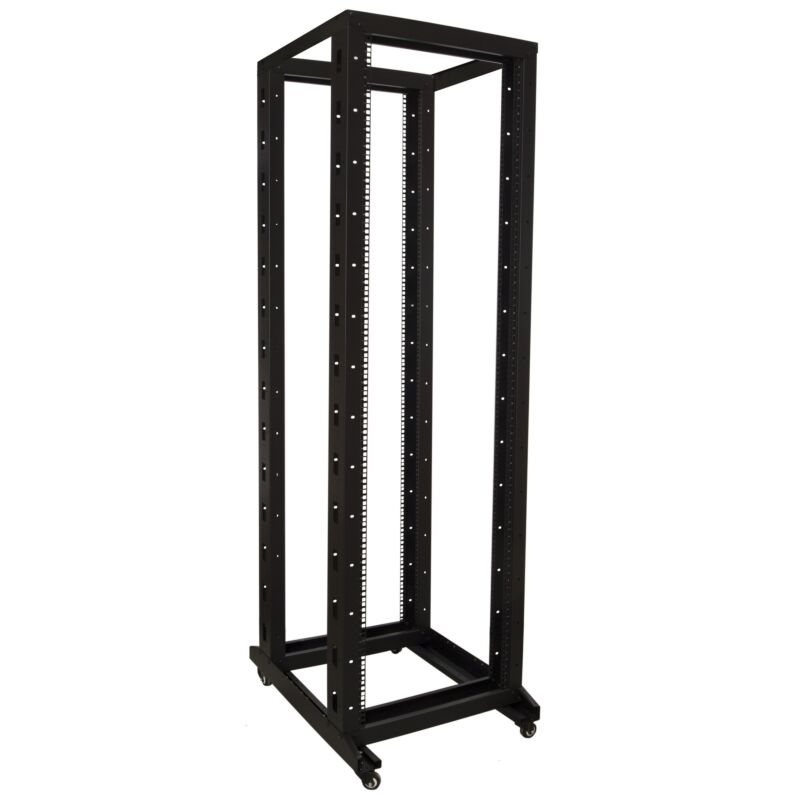 42U relay rack on castors 600x800x2000mm (WxDxH)