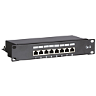 10 Inch CAT5e FTP patch panel - 8 ports