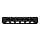 19 inch perforated cover panel - 2U 