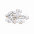 DANICOM UTP RJ45 CAT5e connector - unshielded for stranded and solid cable - 10 pieces