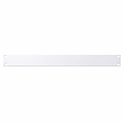 19 inch cover panel - 1U white