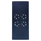 Fan package with 4 fans and thermostat suitable for 1200mm deep standing server cabinets