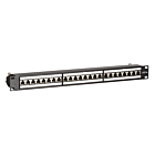 CAT6a STP patch panel - 24 ports