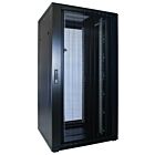 32U server rack with perforated door 800x800x1600mm (WxDxH)