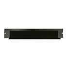 Cable entry with brush attachment - wall mount server racks