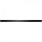 19 inch cover panel - 0,5U