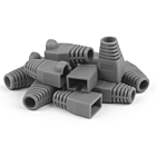DANICOM RJ45 Cable Boot Grey Large - 10 pieces