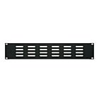 19 inch perforated cover panel - 2U
