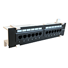 CAT6 UTP wall mount Patch panel - 12 ports