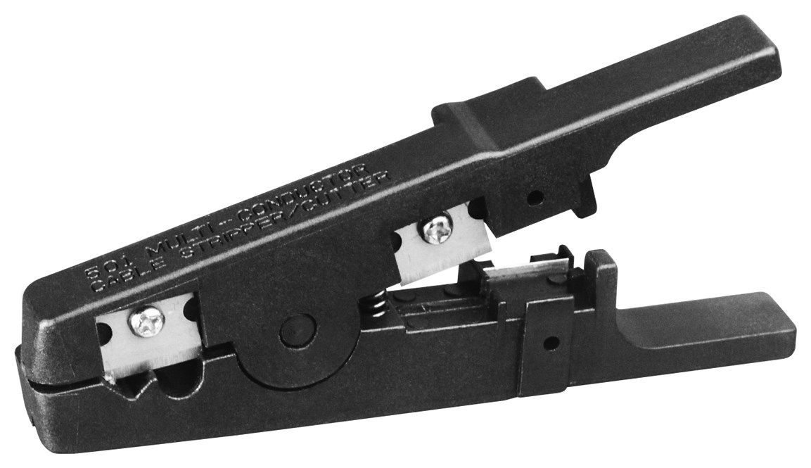 Multi conductor outlet cable stripping tool