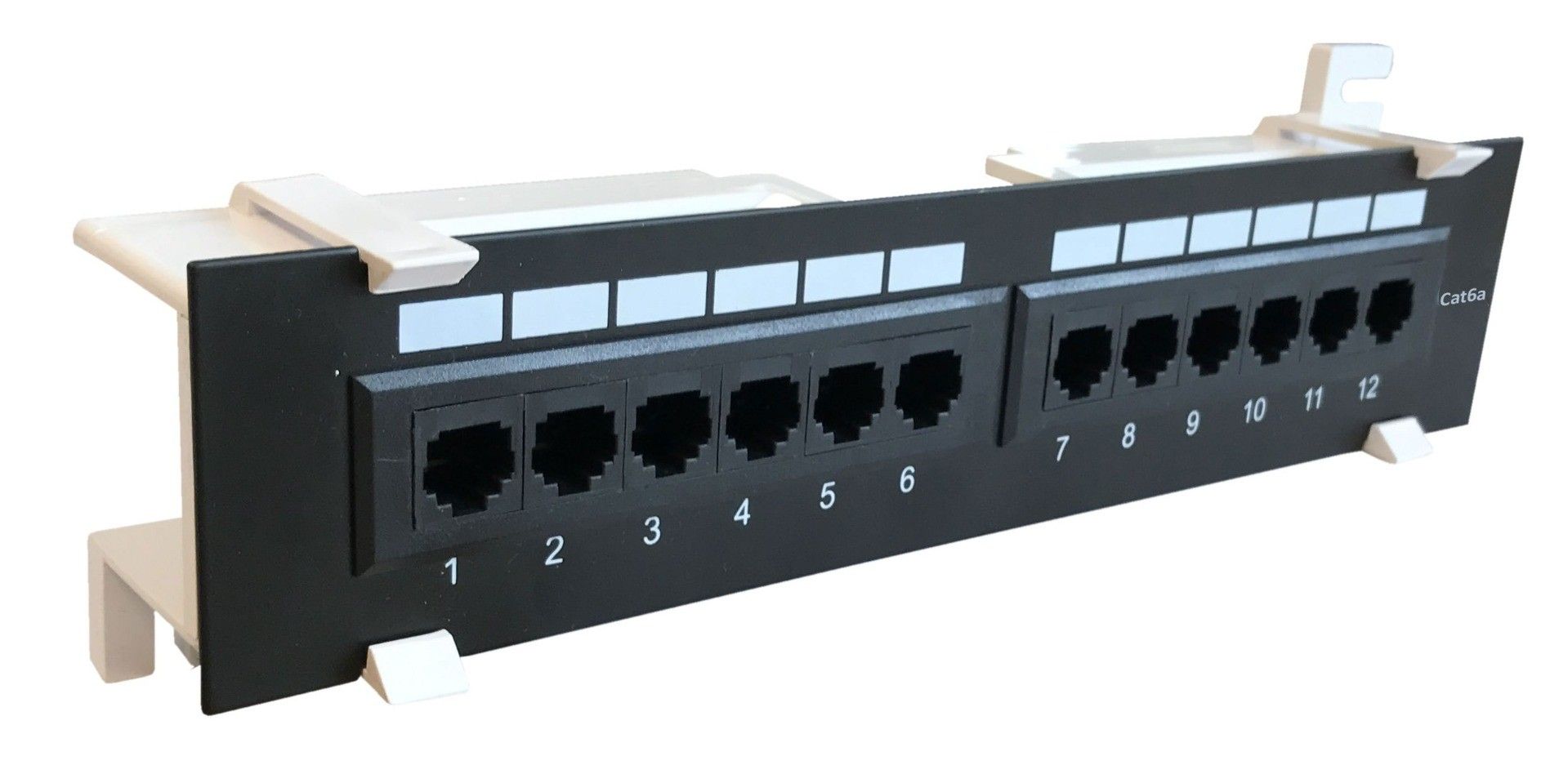 24 port wall mount patch outlet panel