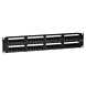 CAT5e UTP patch panel - 48 ports