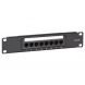 10 Inch CAT5e UTP patch panel - 8 ports