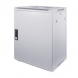 15U white wall mount rack with metal door 600x450x770mm (WxDxH)